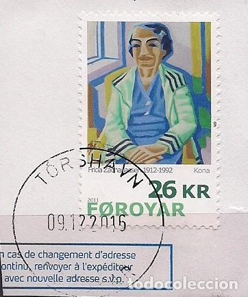 Sellos: FEROE 2011 - FRIDA - USADO - Foto 1
