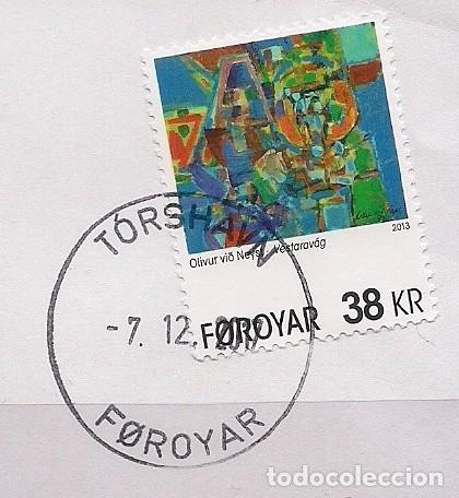 Sellos: FEROE 2013 - ARTE MODERNO - USADO - Foto 1