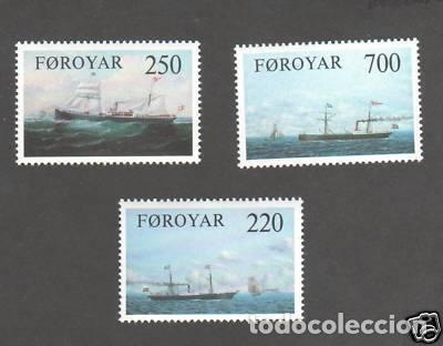 Sellos: Faroe 1983 Ships, MNH    AJ.070 - Foto 1