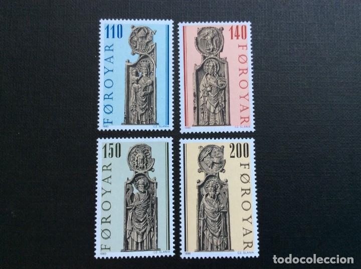 Sellos: FEROE N&ordm; Yvert 49/2. A&ntilde;o 1980 - Foto 1