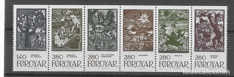 Sellos: ISLAS FEROE YVERT 100/05** - Foto 1