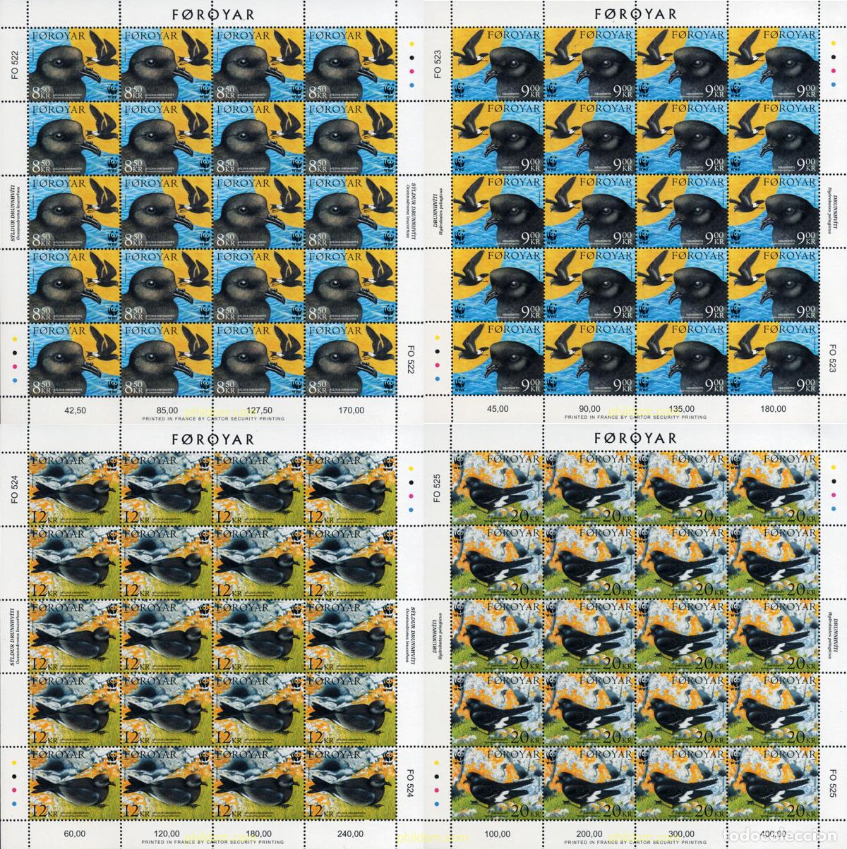 Sellos: 159691 MNH FEROE 2005 WWF - Foto 1
