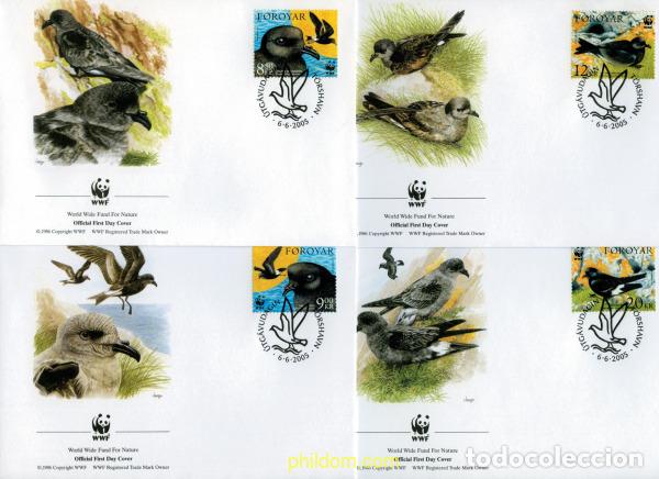 Sellos: 159693 MNH FEROE 2005 WWF - Foto 1