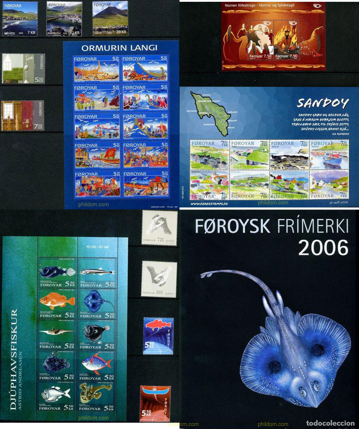 Sellos: 309486 MNH FEROE 2006 ORMURIN LANGI - Foto 1