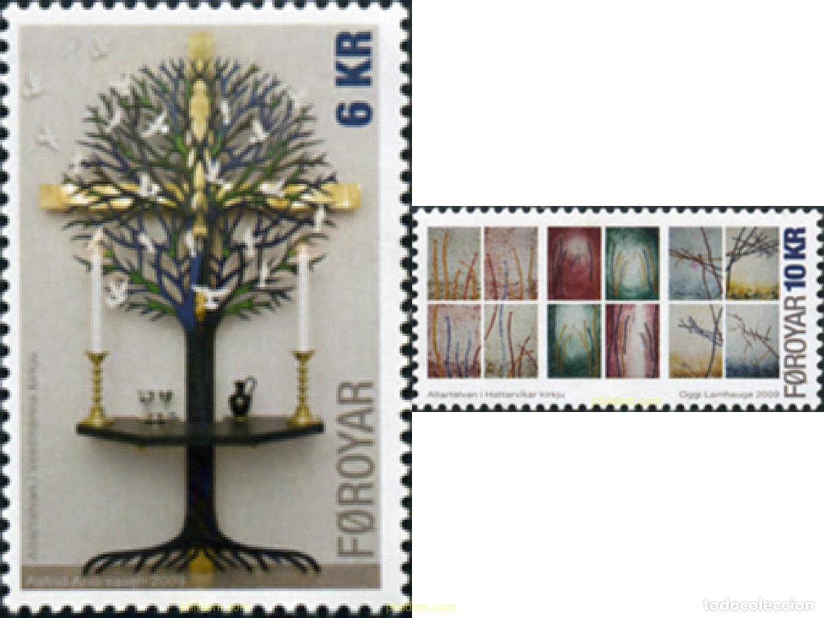 Sellos: 235155 MNH FEROE 2009 NAVIDAD - Foto 1