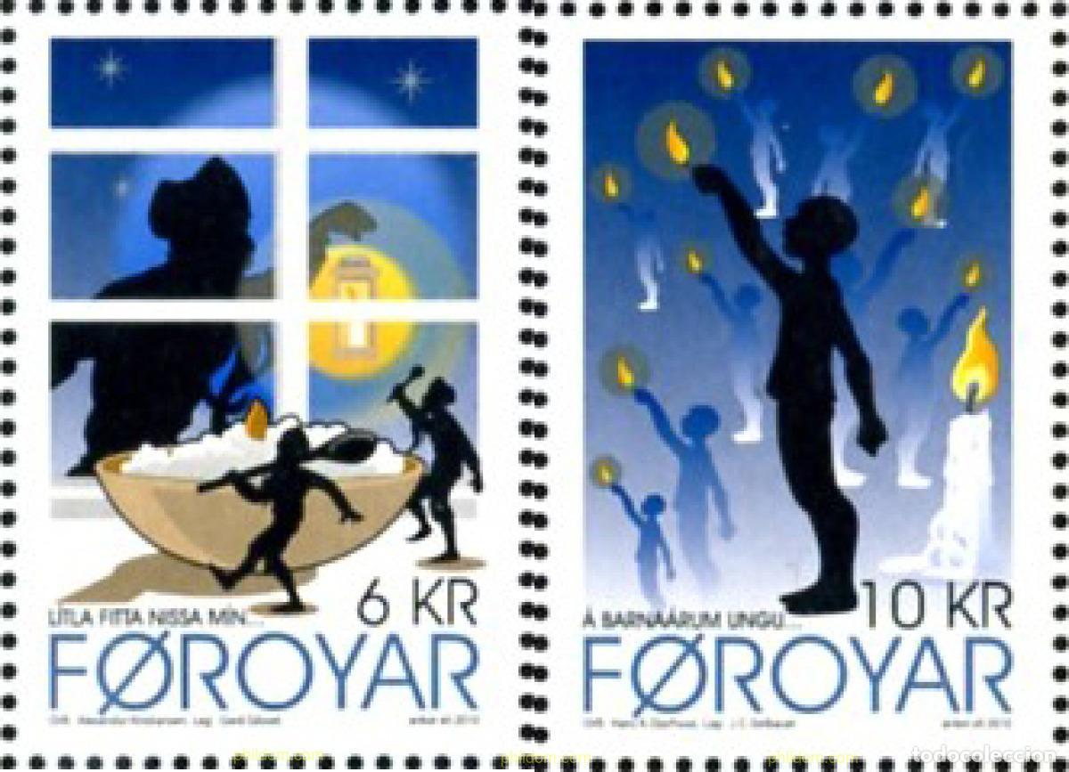 Sellos: 253745 MNH FEROE 2010 NAVIDAD - Foto 1