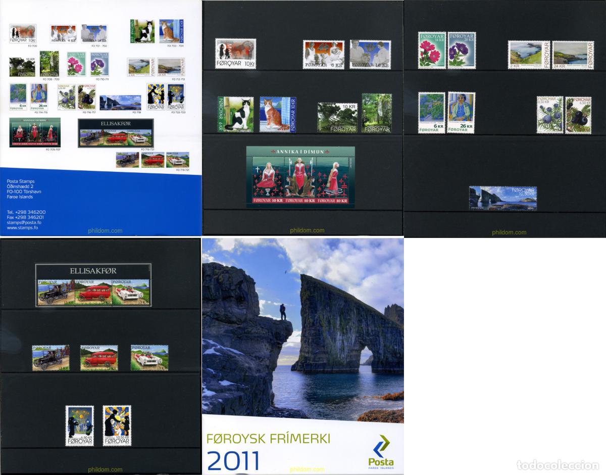 Sellos: 347871 MNH FEROE 2011 - Foto 1