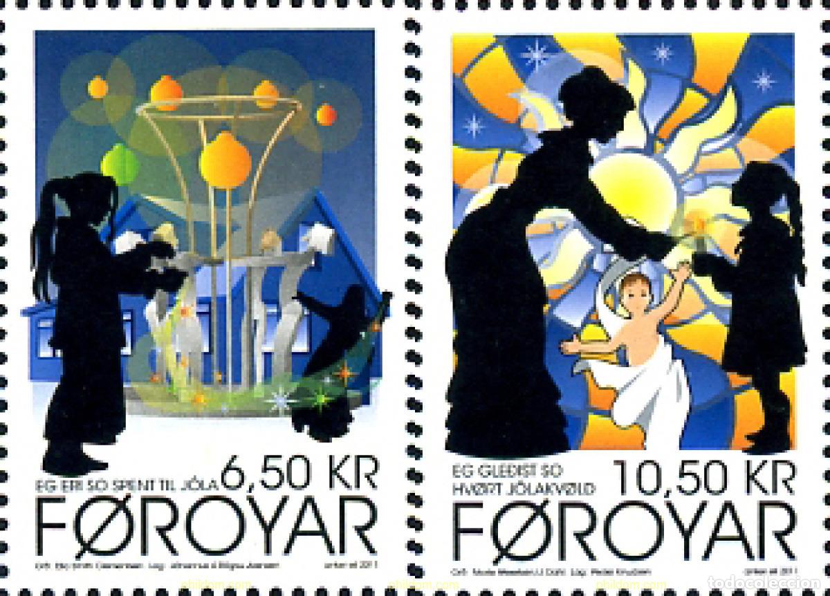 Sellos: 270250 MNH FEROE 2011 NAVIDAD - Foto 1