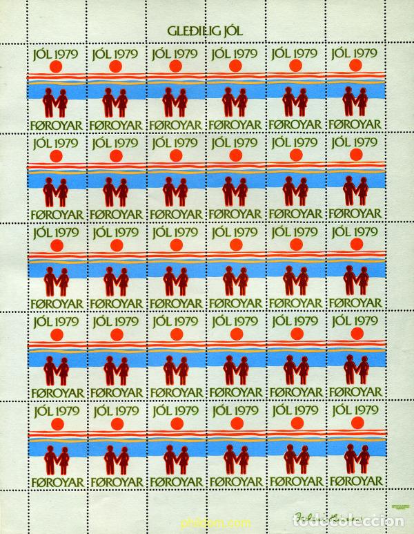 Sellos: 270968 MNH FEROE 1979 NAVIDAD - Foto 1