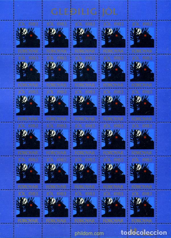 Sellos: 270974 MNH FEROE 1983 NAVIDAD - Foto 1