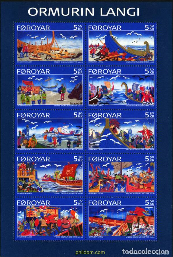 Sellos: 188714 MNH FEROE 2006 ORMURIN LANGI - Foto 1