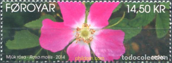 Sellos: 312796 MNH FEROE 2014 FLOR - Foto 1