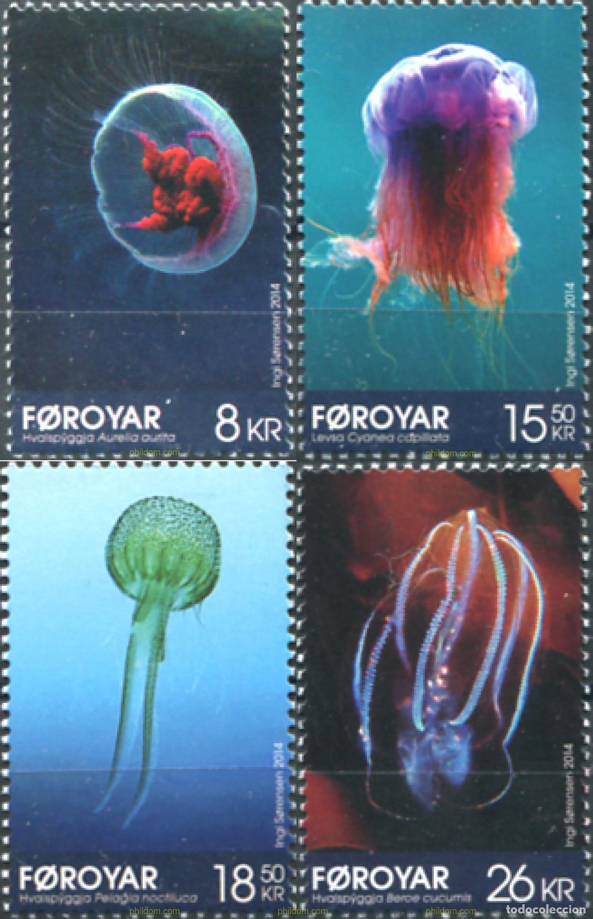 Sellos: 312795 MNH FEROE 2014 LAS MEDUSAS - Foto 1