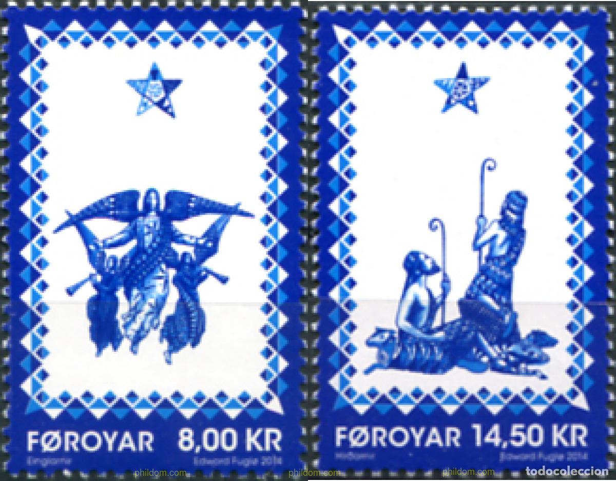 Sellos: 321570 MNH FEROE 2014 NAVIDAD - Foto 1