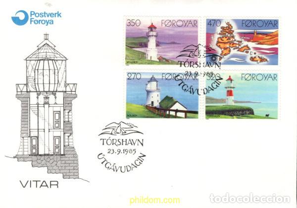 Sellos: 715862 MNH FEROE 1985 FAROS - Foto 1