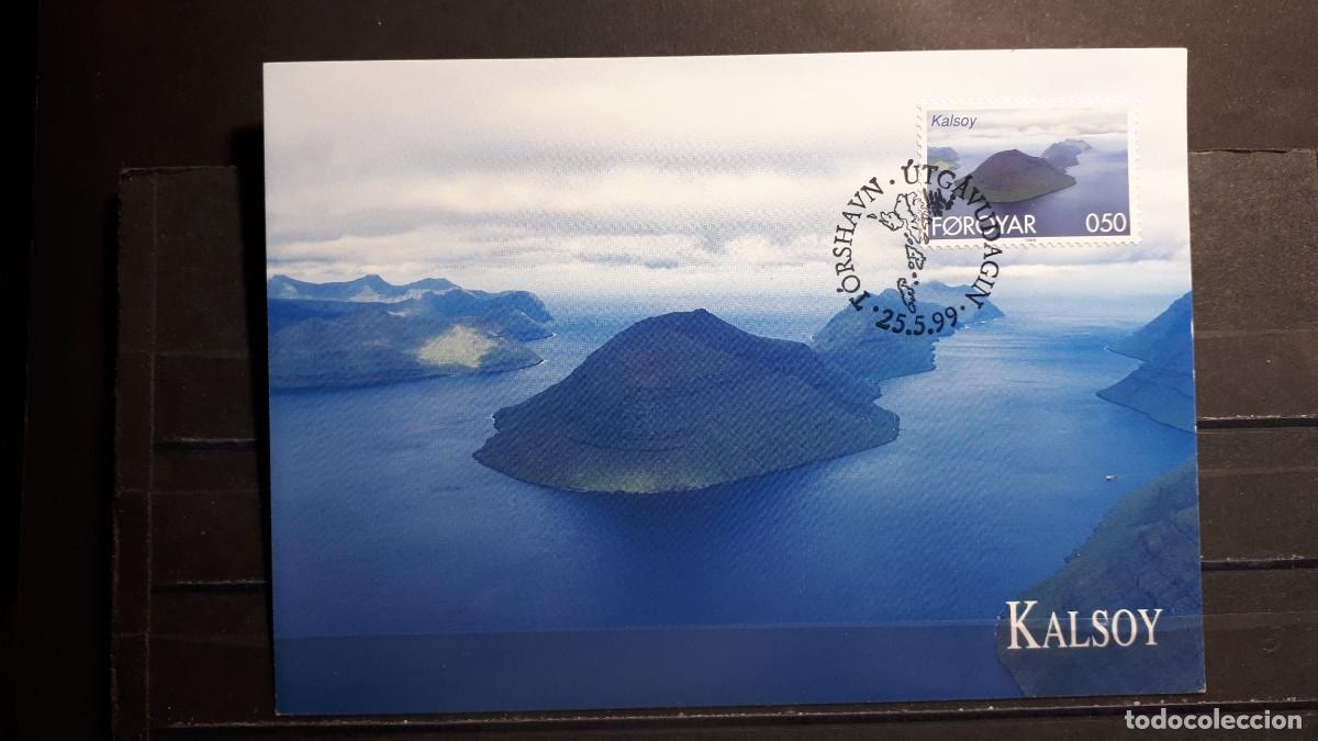Sellos: ISLAS FEROE. A&Ntilde;O 1999. YVERT 352/7. - Foto 2
