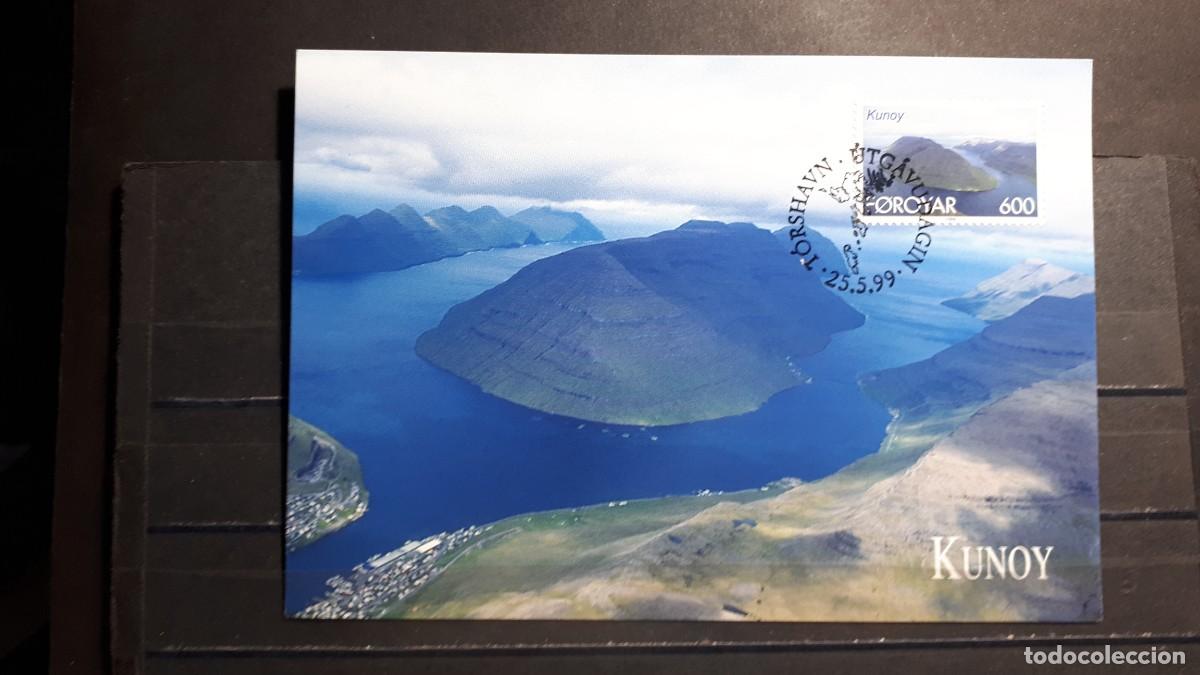 Sellos: ISLAS FEROE. A&Ntilde;O 1999. YVERT 352/7. - Foto 6