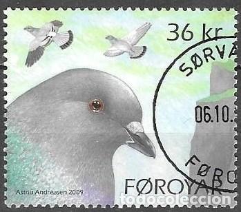 Sellos: SELLO USADO ISLAS FEROE 2009, YT 680