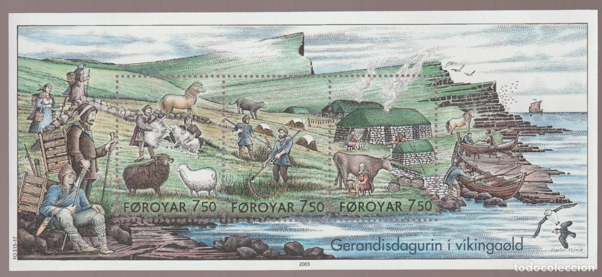 Sellos: Islas Feroe 2005 - Yvert 519/521 mnh**