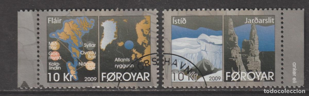 Sellos: Faroe Islands 2009 - Michel 673/674 usado