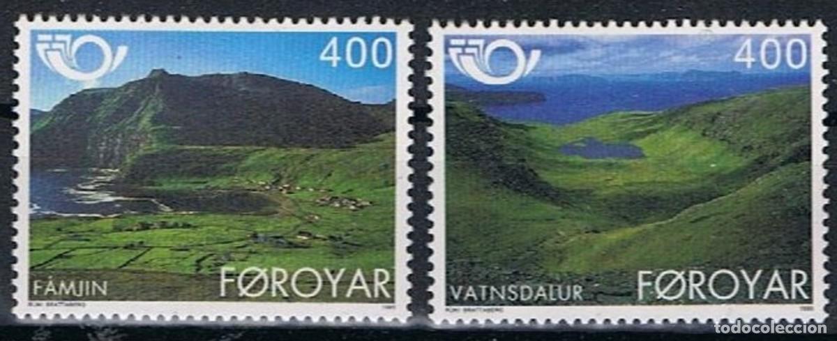 Sellos: SELLOS** ISLAS FEROE 1995, YT 274/ 75