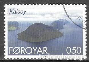 Sellos: SELLO USADO ISLAS FEROE 1999, YT 352