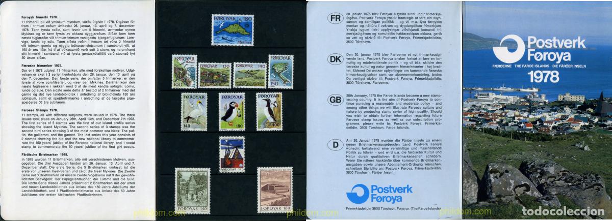 Sellos: 294333 MNH FEROE 1978 50 ANIVERSARIO DEL ESCULTISMO