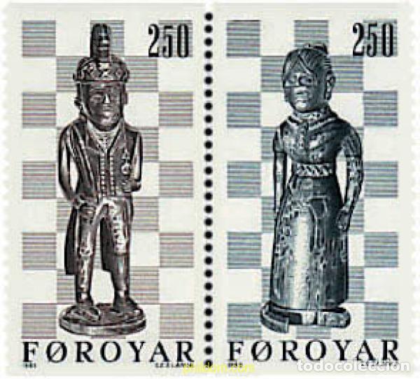 Sellos: 130017 MNH FEROE 1983 AJEDREZ