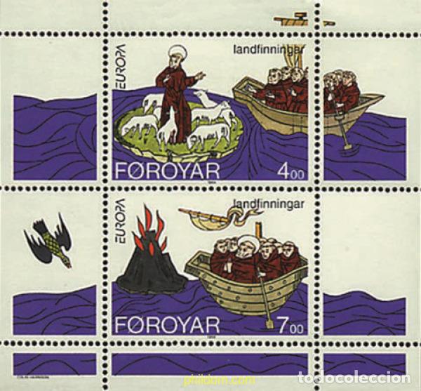 Briefmarken: 96735 MNH FEROE 1994 EUROPA CEPT. GRANDES DESCUBRIMIENTOS