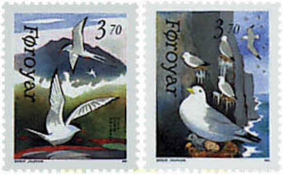 Sellos: 96701 MNH FEROE 1991 AVES
