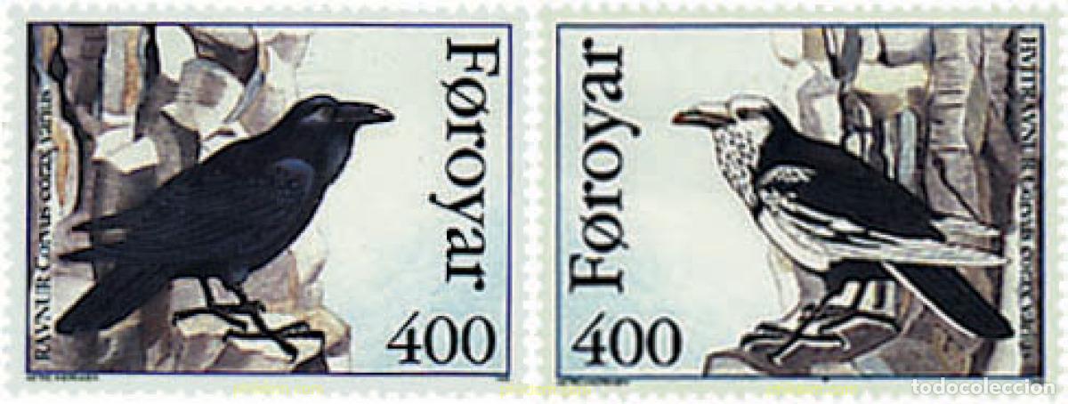 Sellos: 96749 MNH FEROE 1995 CUERVOS