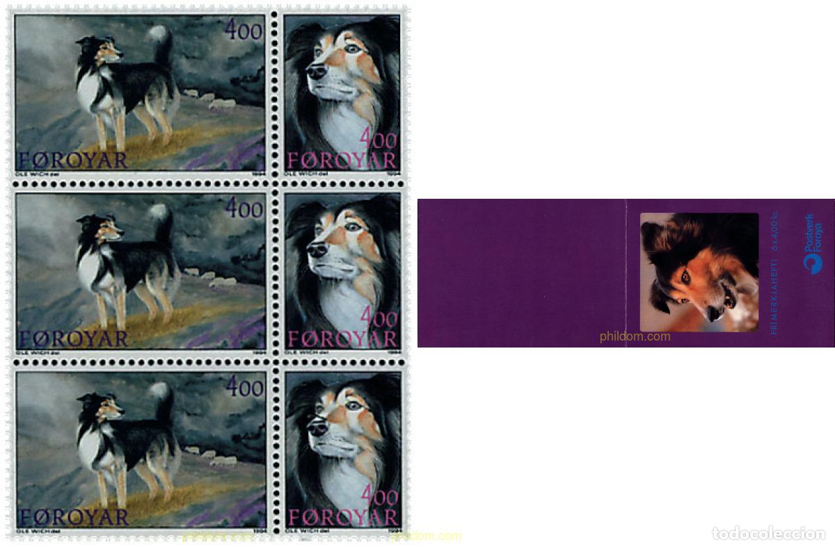 Sellos: 2936 MNH FEROE 1994 PERROS