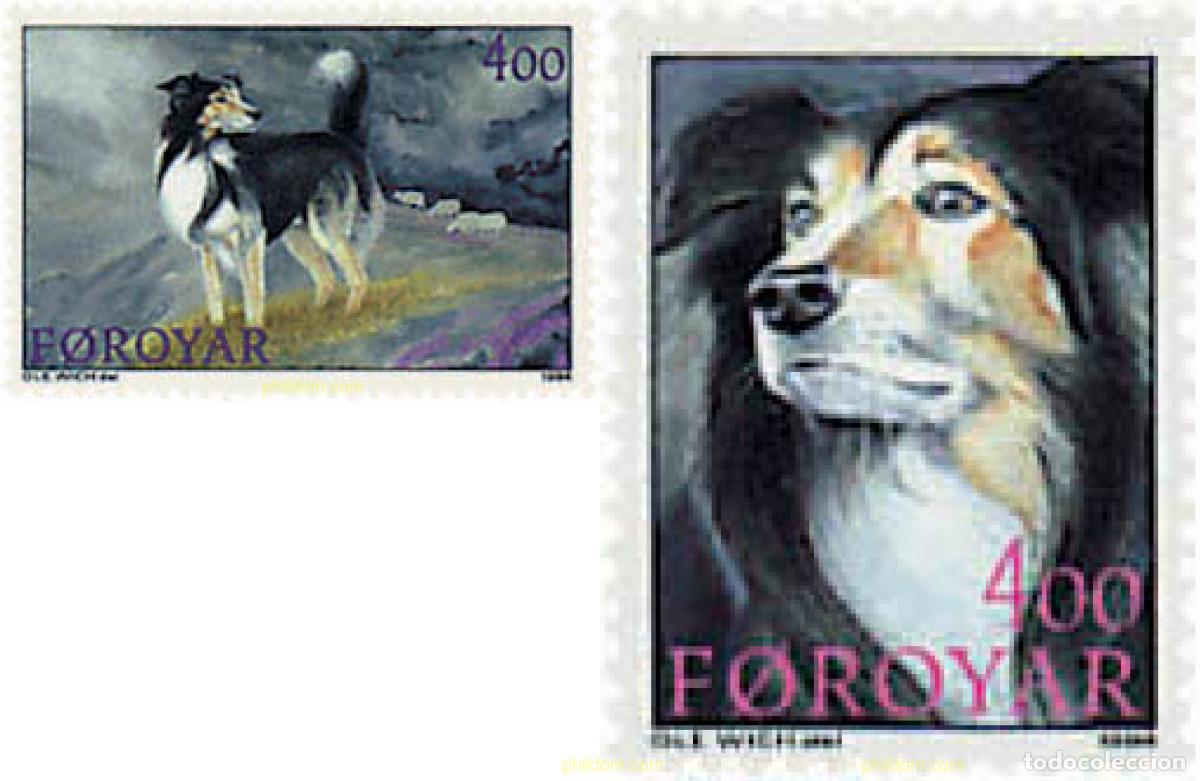 Sellos: 96737 MNH FEROE 1994 PERROS