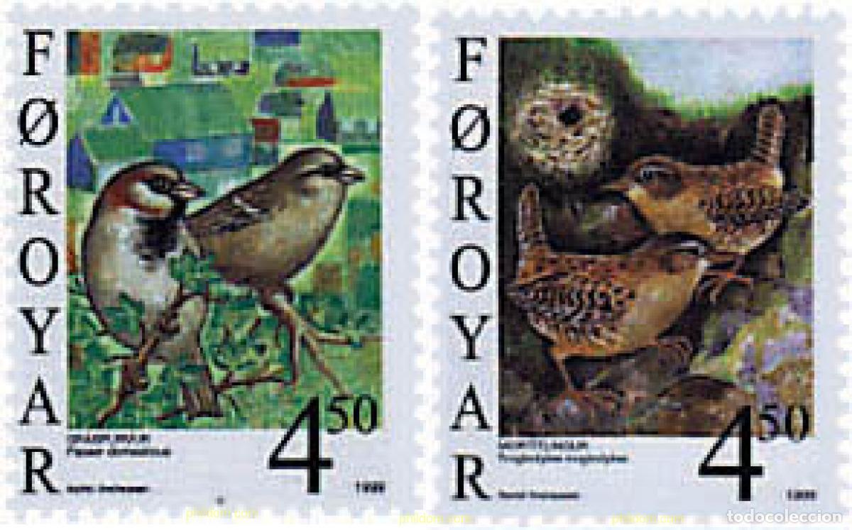 Sellos: 96770 MNH FEROE 1999 AVES