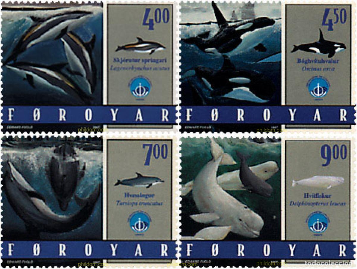 Sellos: 96767 MNH FEROE 1998 A&Ntilde;O INTERNACIONAL DE LOS OCEANOS