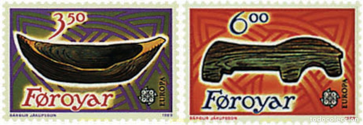 Sellos: 96663 MNH FEROE 1989 EUROPA CEPT. JUEGOS INFANTILES