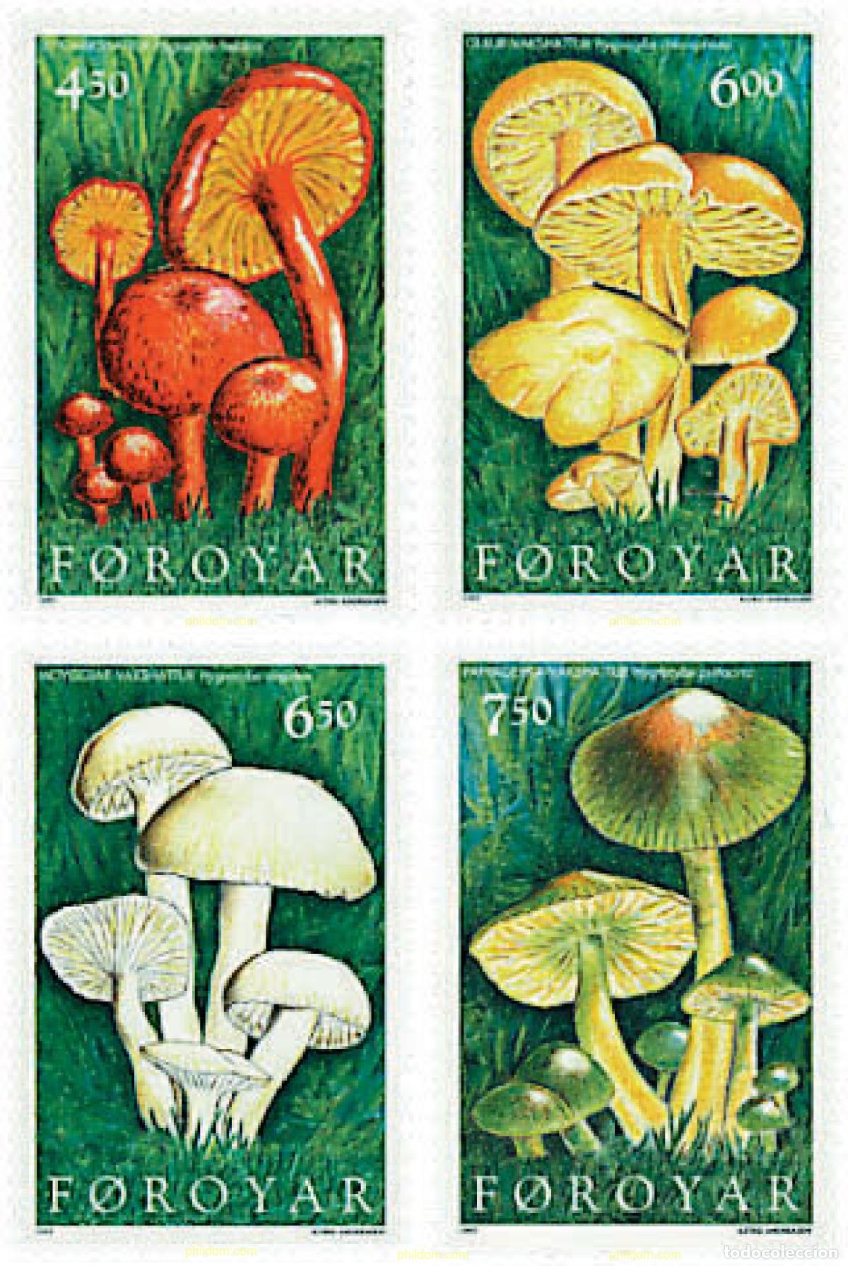 Francobolli: 96761 MNH FEROE 1997 SETAS