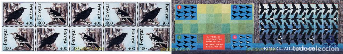 Sellos: 3214 MNH FEROE 1995 CUERVOS