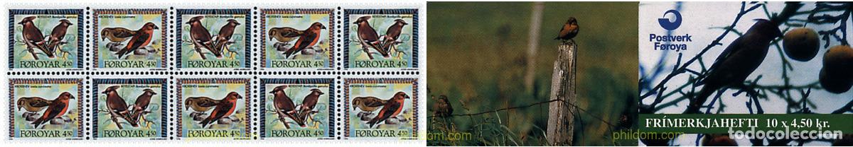 Sellos: 3215 MNH FEROE 1996 AVES MIGRATORIAS