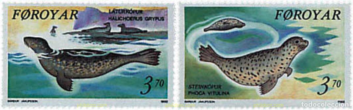 Selos: 96717 MNH FEROE 1992 FAUNA MARINA