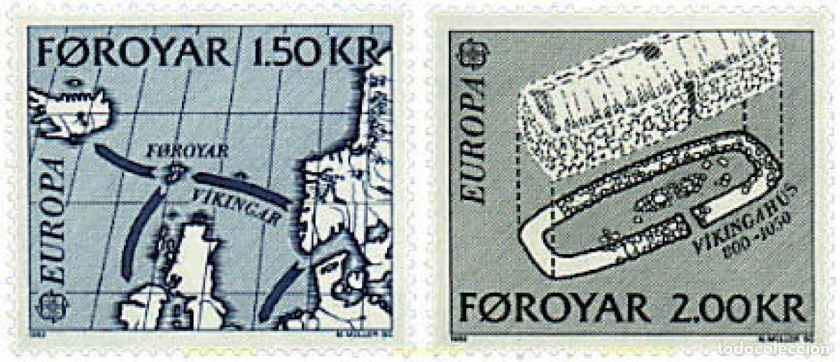Sellos: 96640 MNH FEROE 1982 EUROPA CEPT. HISTORIA