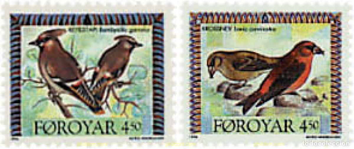 Sellos: 96755 MNH FEROE 1996 AVES MIGRATORIAS