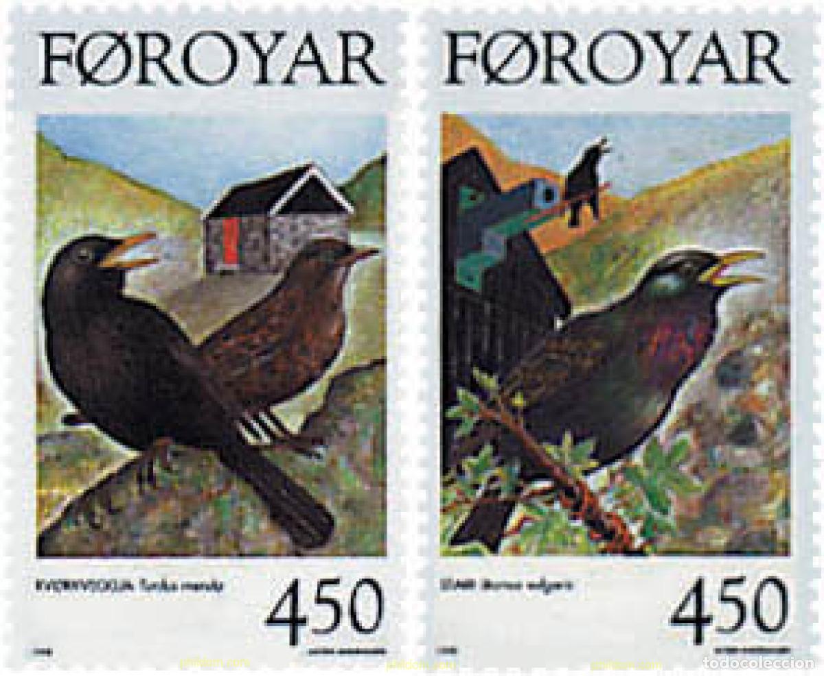 Sellos: 96766 MNH FEROE 1998 AVES