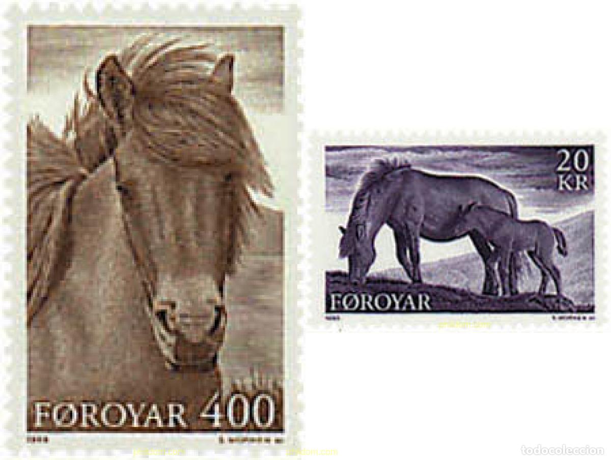 Sellos: 96731 MNH FEROE 1993 CABALLOS
