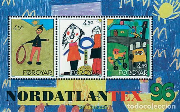 Francobolli: 96757 MNH FEROE 1996 NORDATLANTEX 96. EXPOSICION FILATELICA INTERNACIONAL