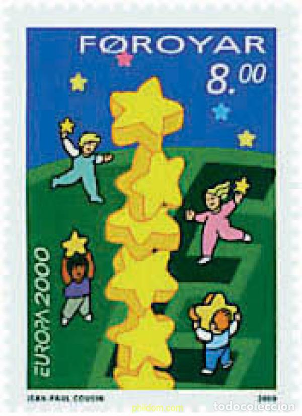 Sellos: 77120 MNH FEROE 2000 EUROPA CEPT. CONSTRUCCION EUROPEA