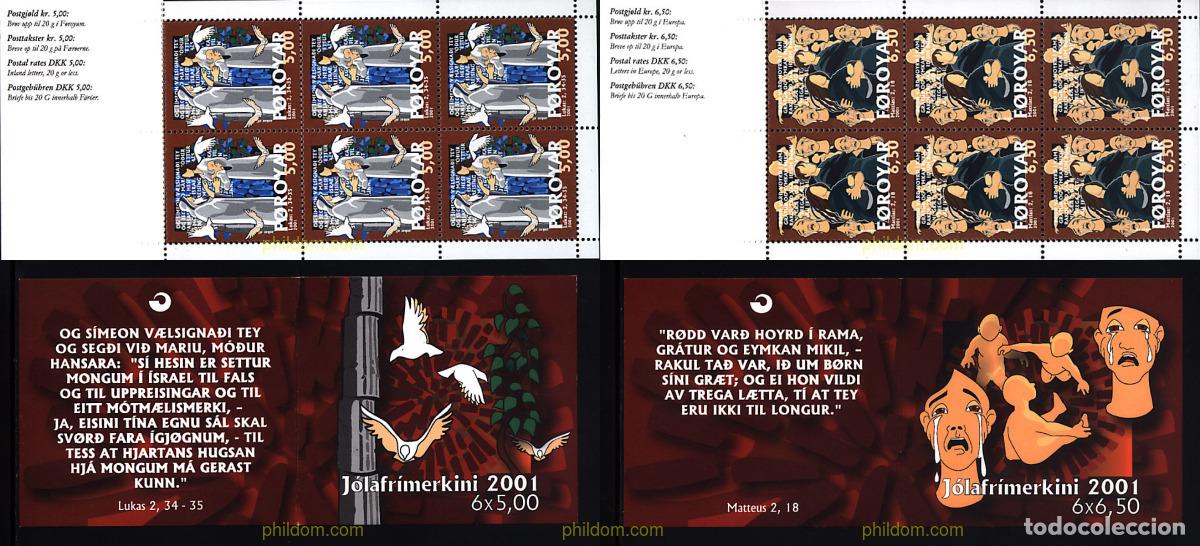 Sellos: 1983 MNH FEROE 2001 NAVIDAD