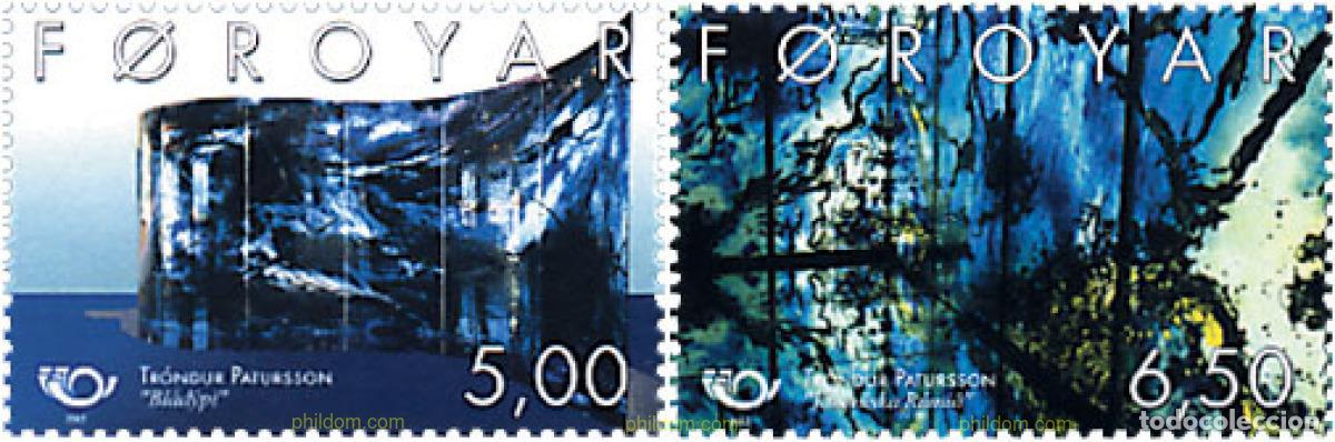 Sellos: 89317 MNH FEROE 2002 NORDEN 02. ARTE MODERNO