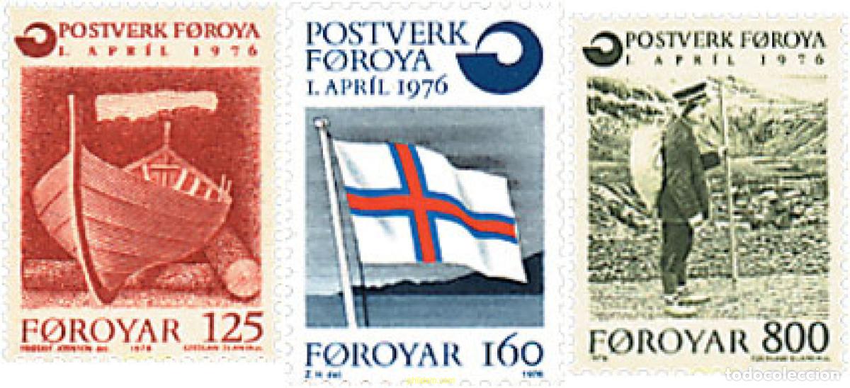 Sellos: 96627 MNH FEROE 1976 SERVICIO POSTAL AUTONOMO