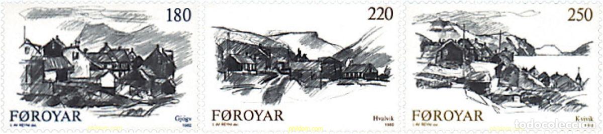 Sellos: 96641 MNH FEROE 1982 PUEBLOS DE LAS ISLAS